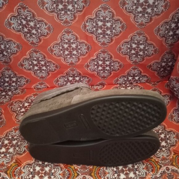 AEROSOLES Linbo Moccasin Style Fringe Suede Ankle Boots Size 6 Mid Brown NWOT - Picture 8 of 12